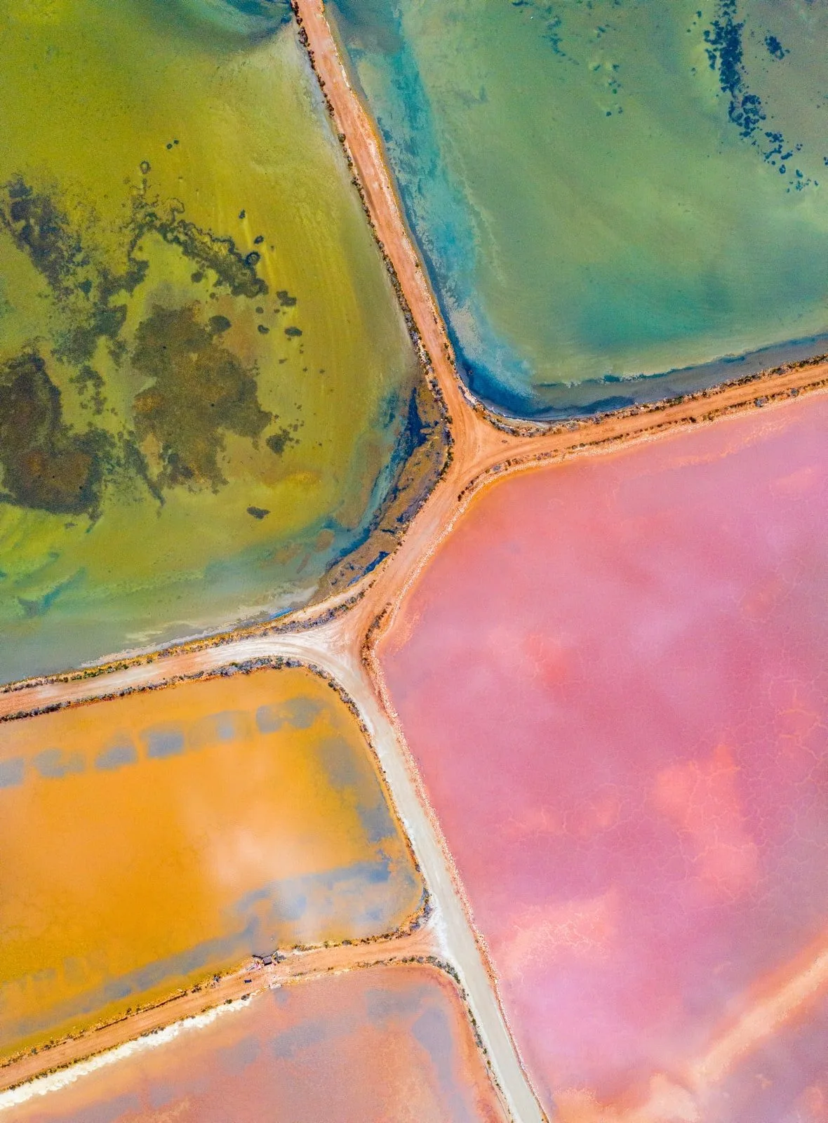 Salt Lake near Price, Yorke Peninsula, Credit Issac Foreman