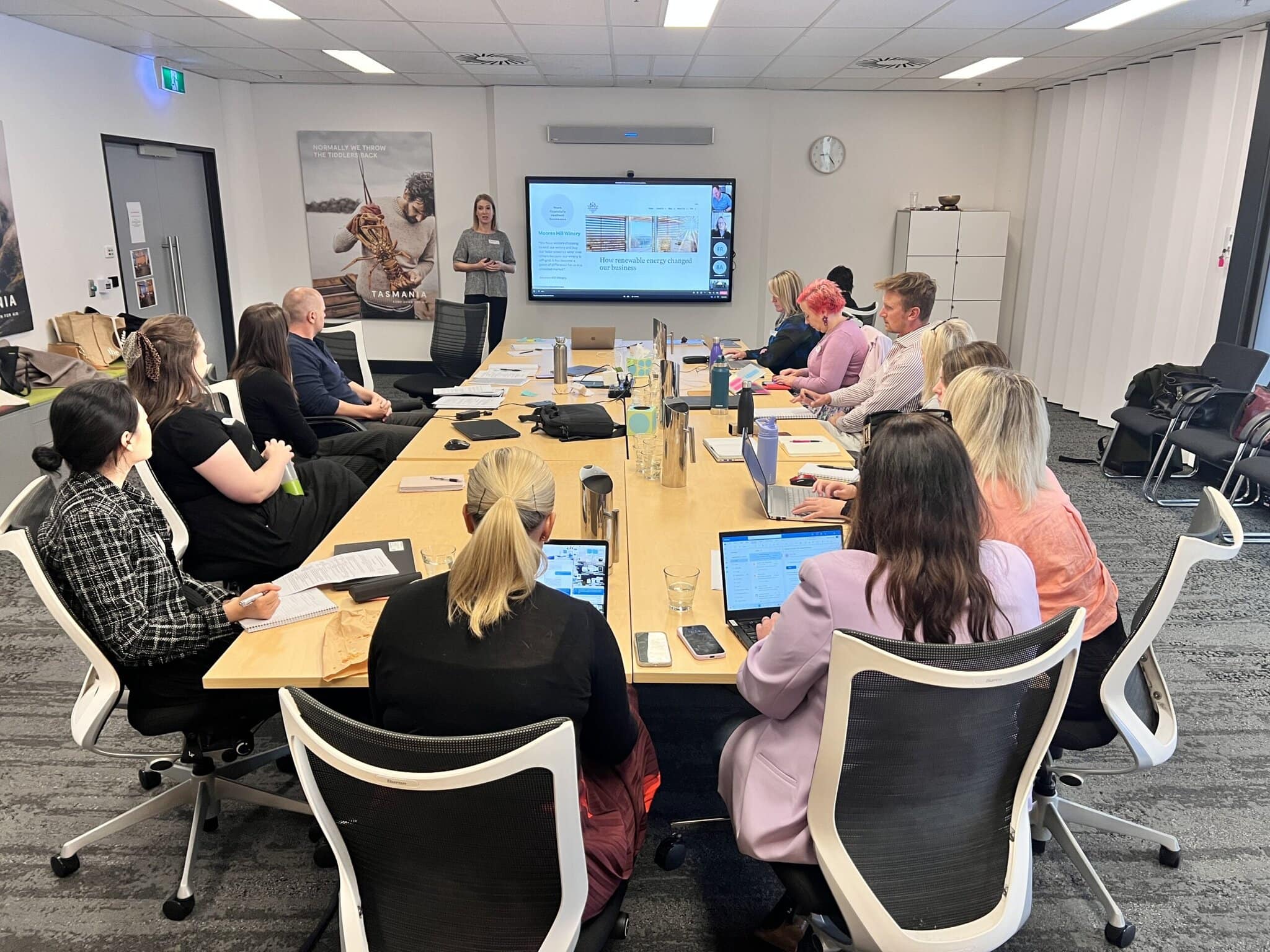 TAS TTT Workshop Rebecca Presenting