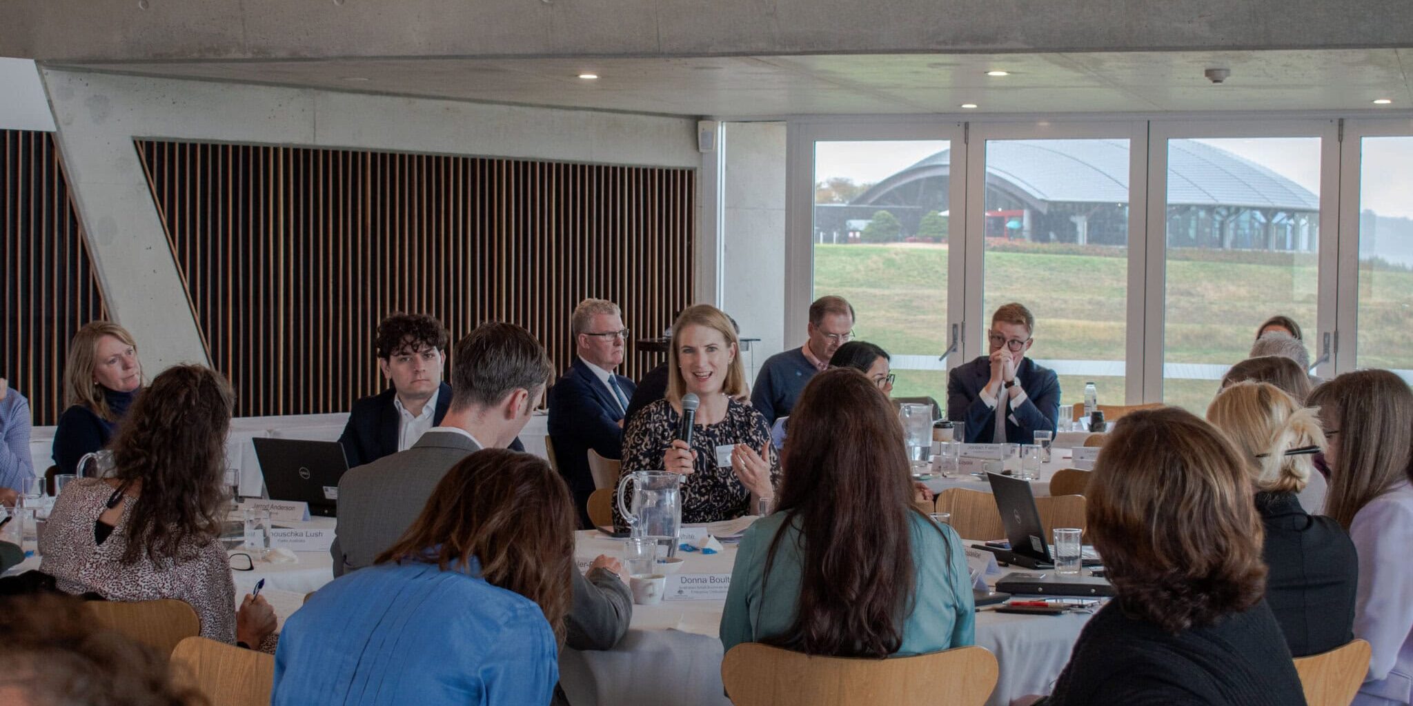 Sustainability Dialogue Rebecca White And Attendees A